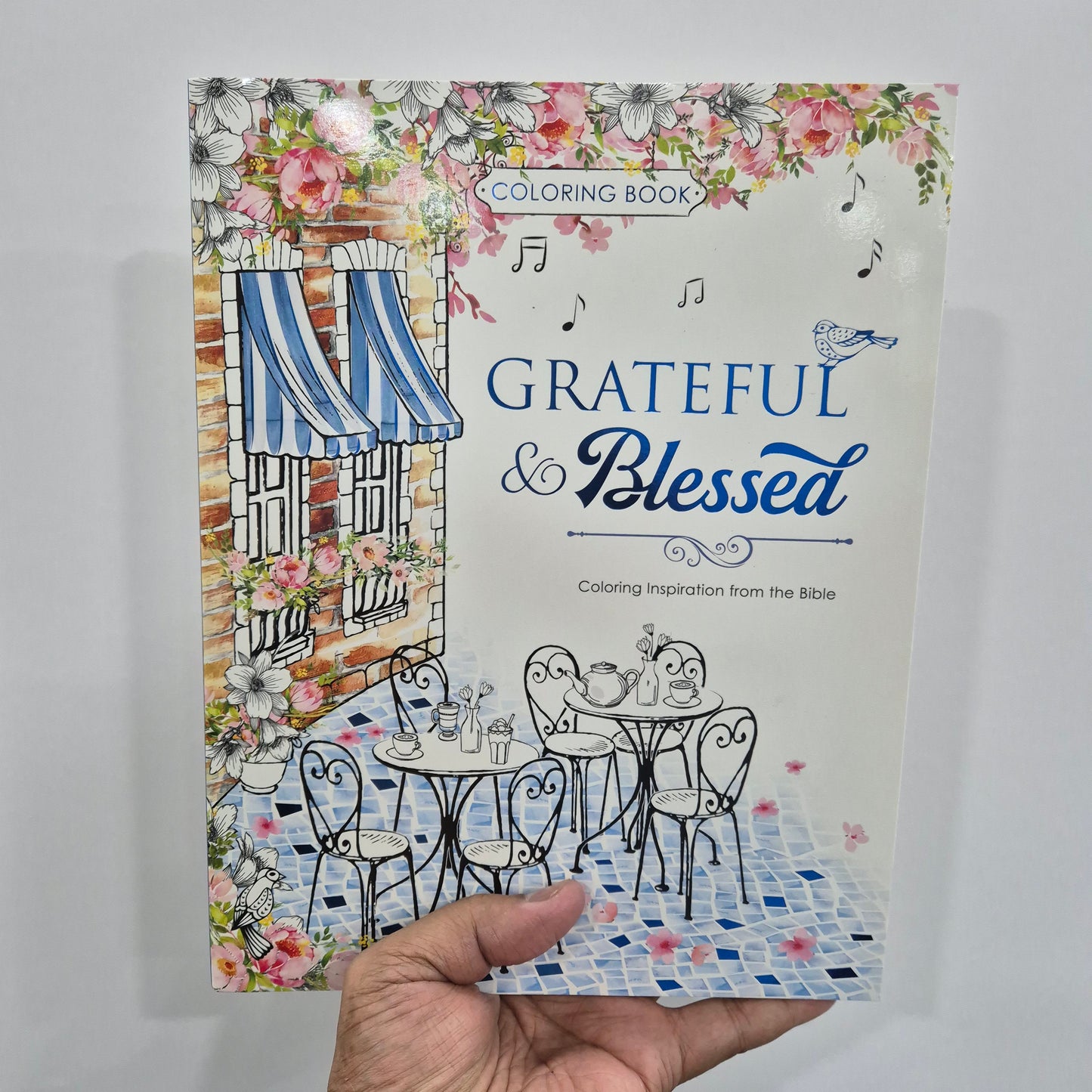 Grateful and Blessed Coloring Inspiration from the Bible