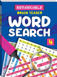 Remarkable brain Teaser Word Search