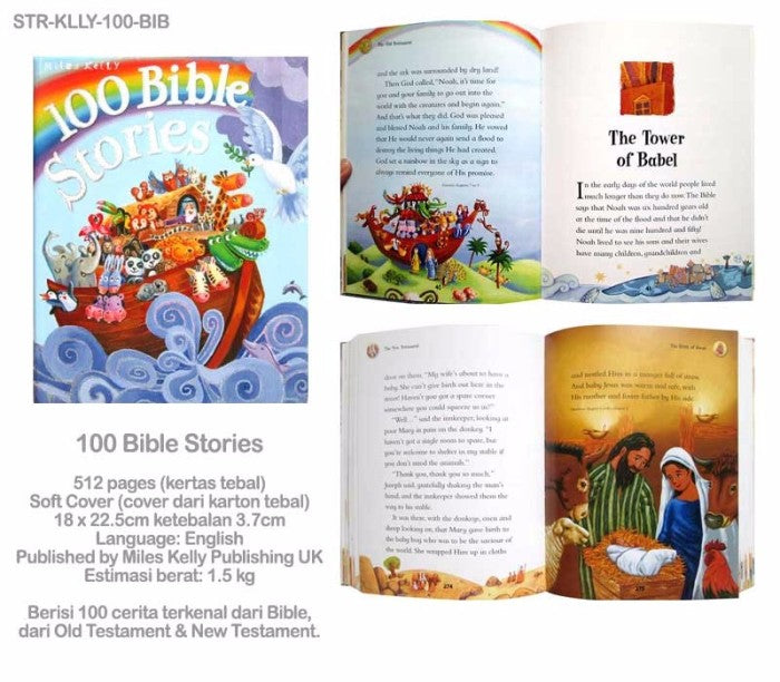 100 Bible Stories - Miles Kelly