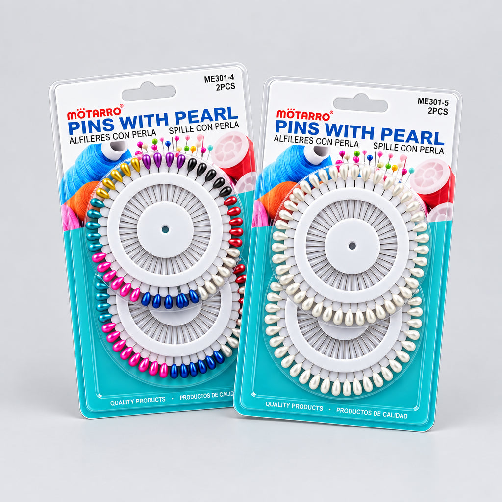 Motarro Pins with Pearl - 2pcs