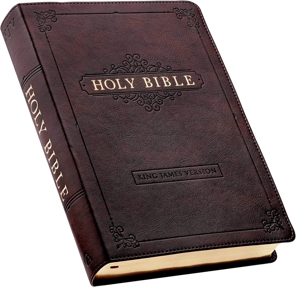 KJV Holy Bible Giant Print Full-Size Bible by Christian Art Publishers