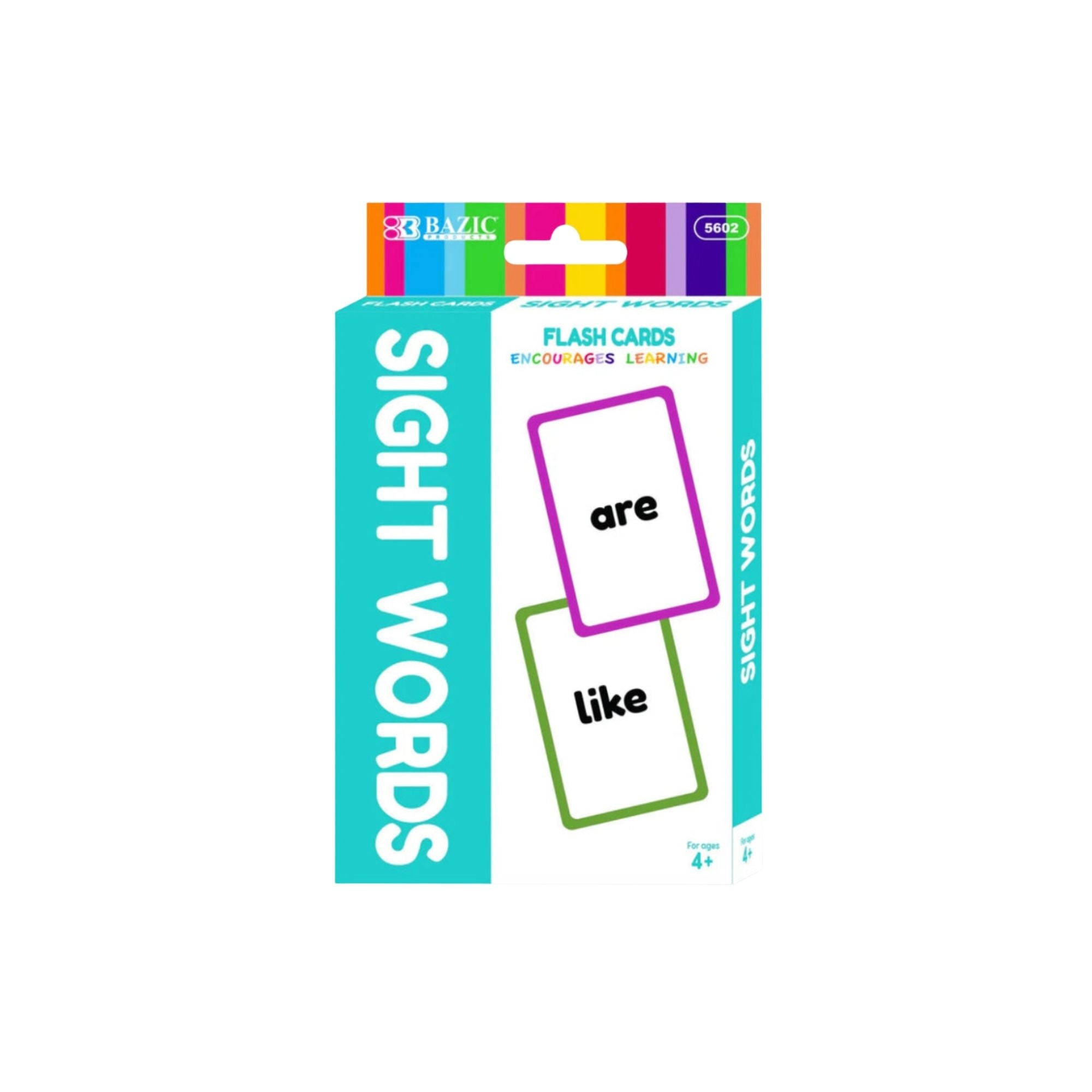 Bazic FlashCards for learning sight words