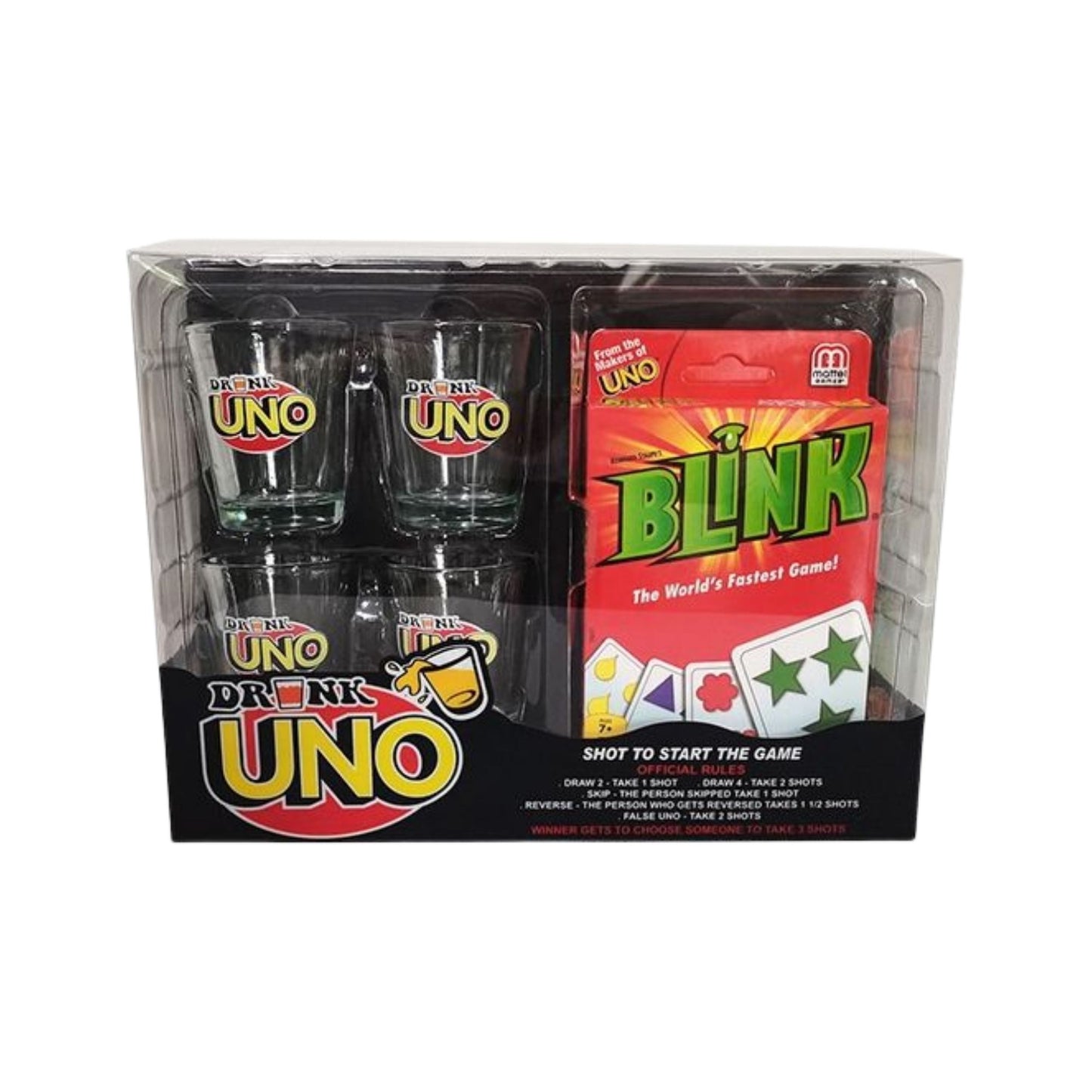 Uno Blink ( Drinking Game )