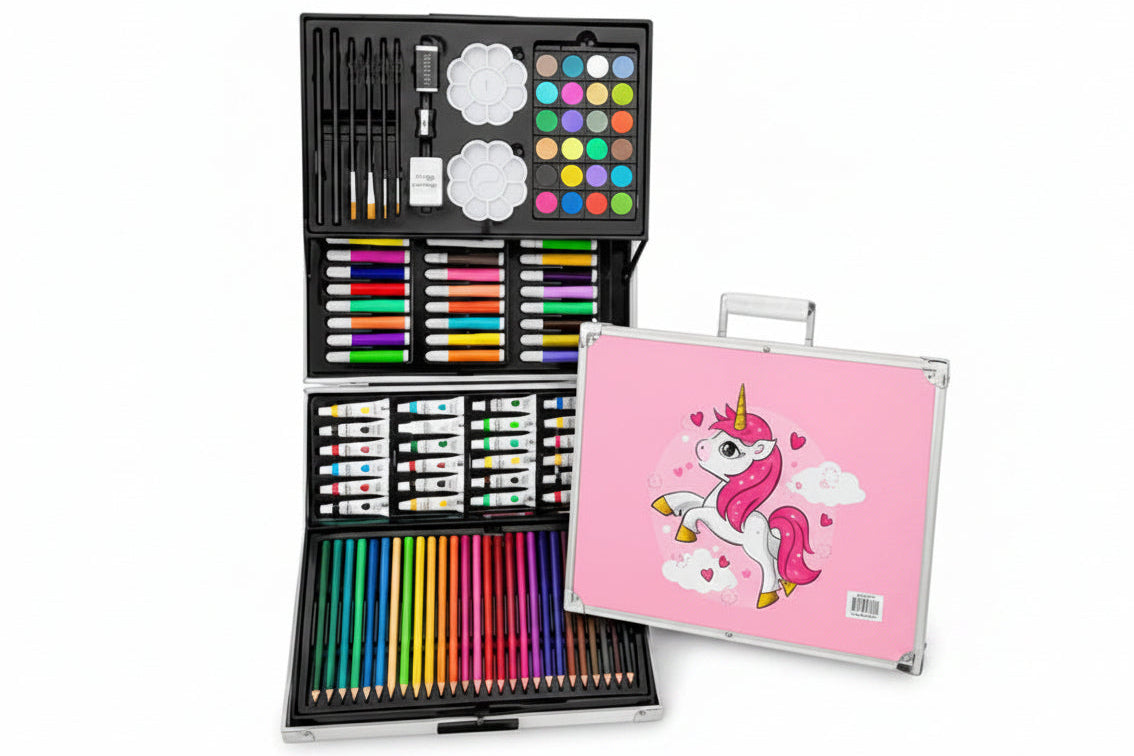 Pink Unicorn Art Set