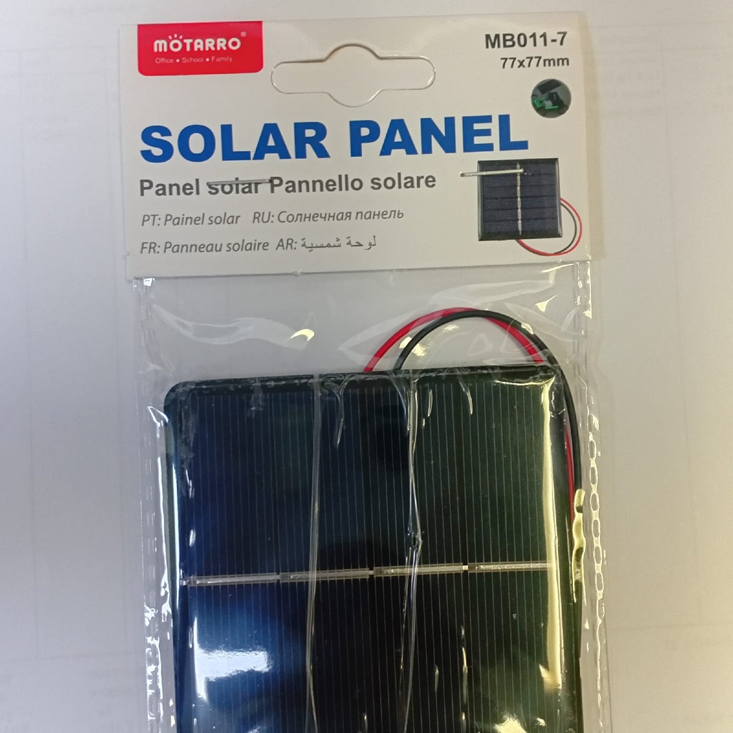 Motarro Solar Panel 77x77mm