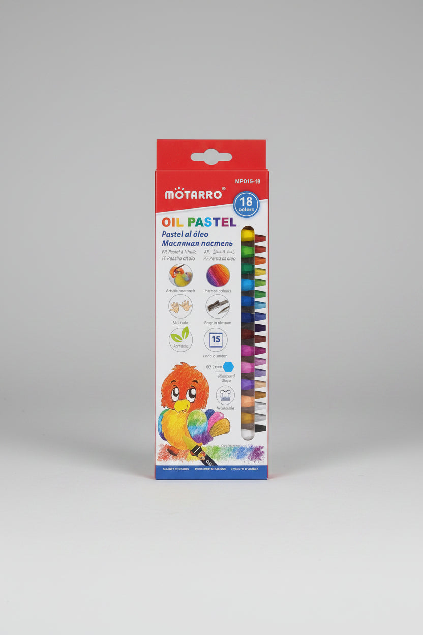Motarro Oil Pastel 18 colours
