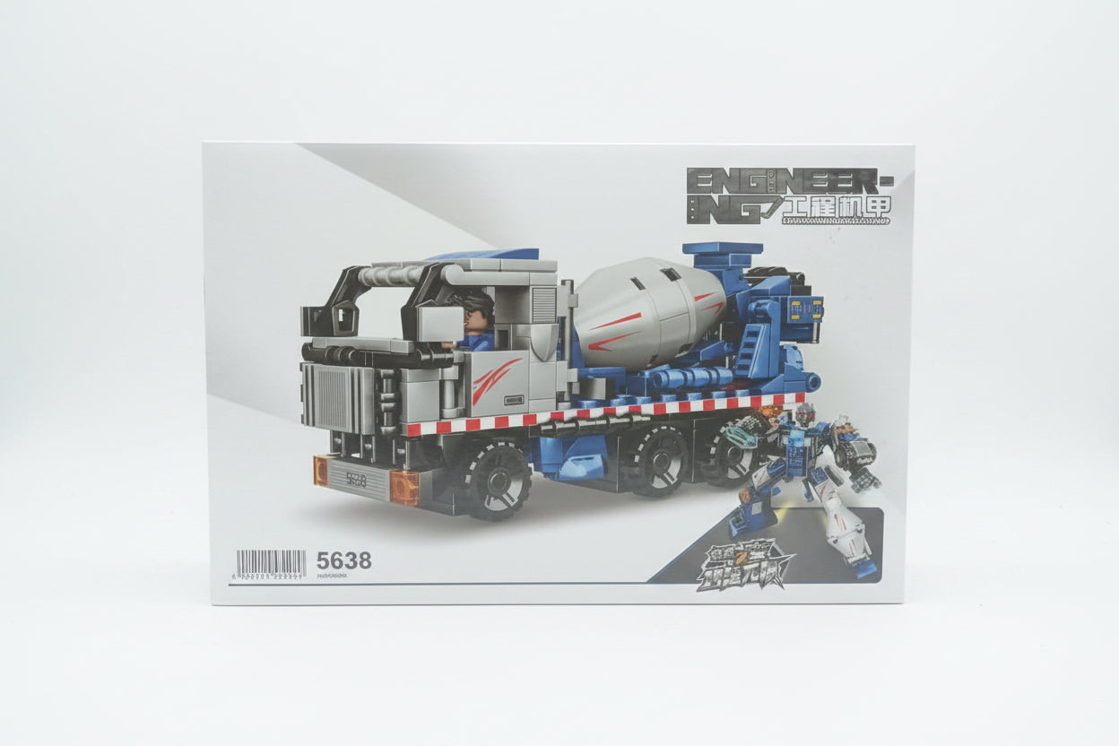 Engineering Mecha Transforming Truck