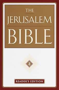 The Jerusalem Bible Reader's Edition
