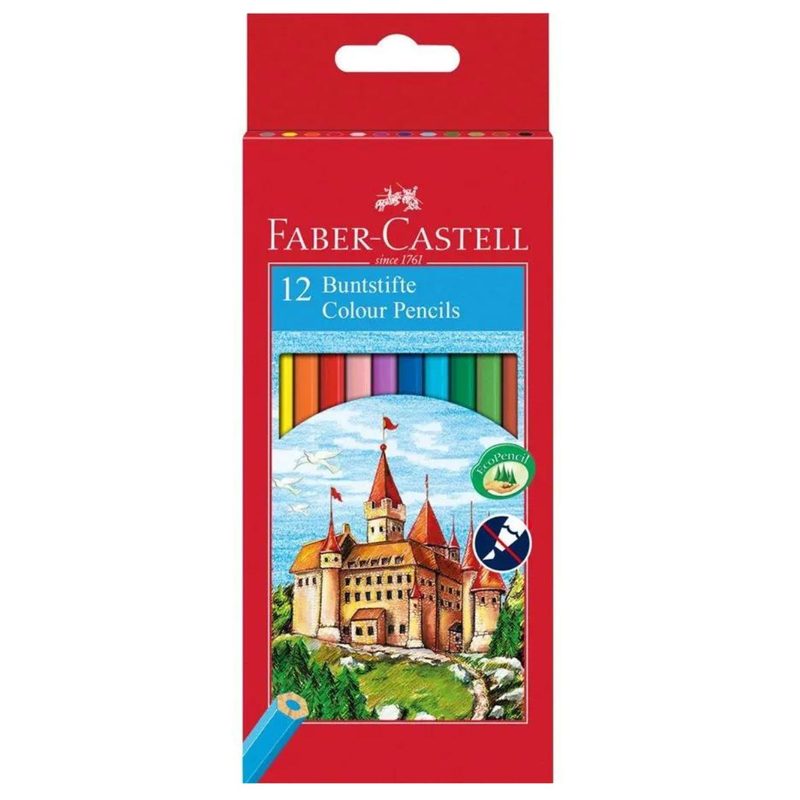 Faber Castell Colour Pencils 12's