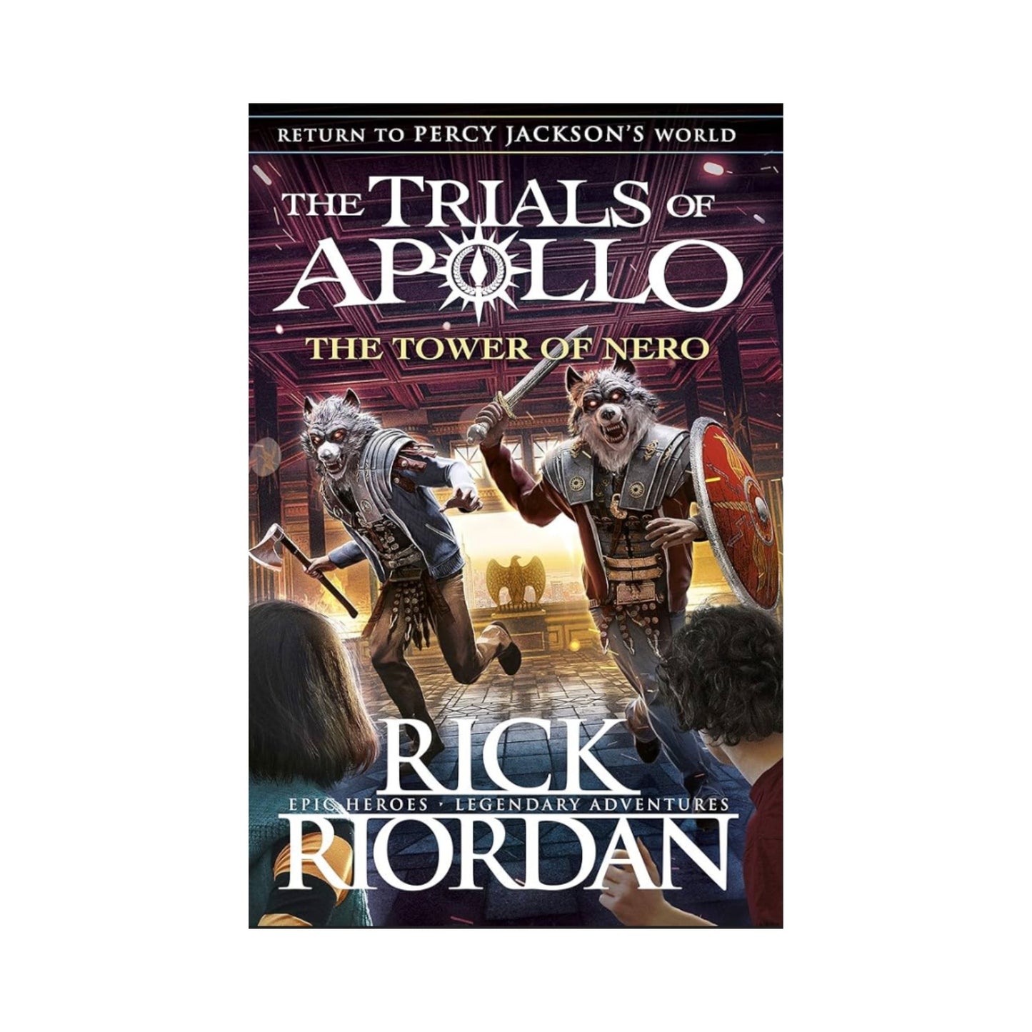 The Trials of Apollo books by Rick Riordan