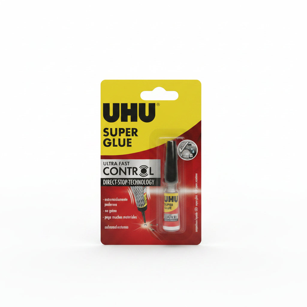 UHU Super Glue Ultra Fast Control