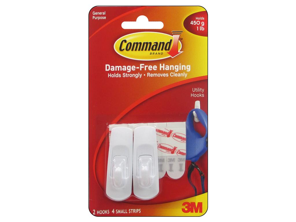 Command Brand Hooks 3M- 1LB, Stationery - Shock 'N' Stock