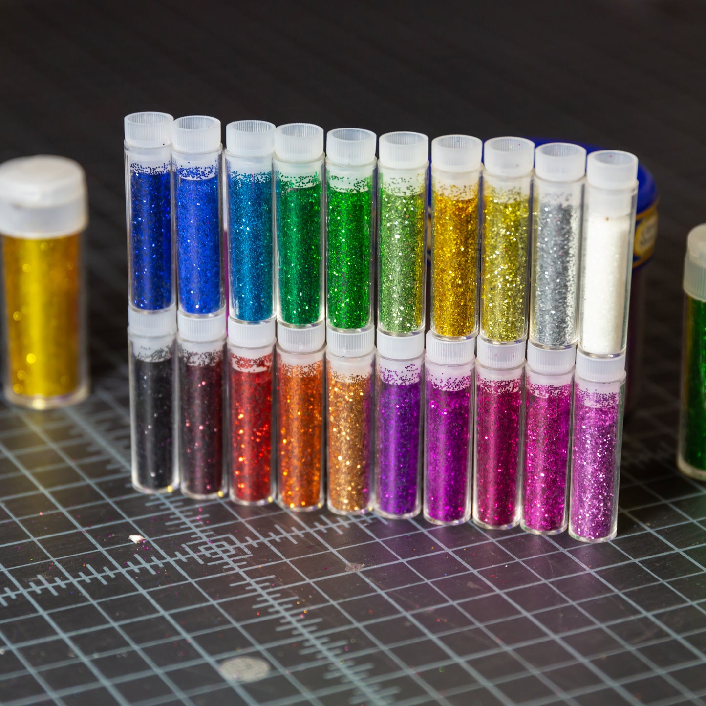 Bazic Glitter Tubes (20 1.4oz Tubes), Art & Craft - Shock 'N' Stock