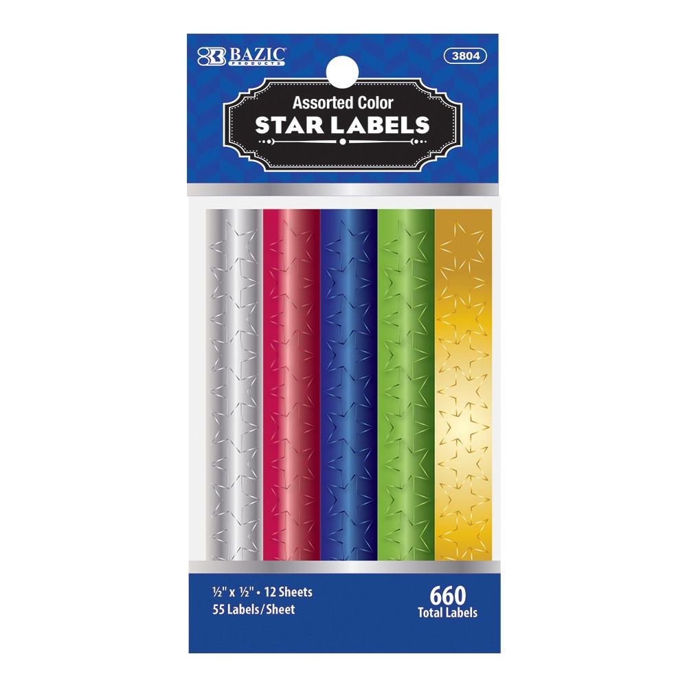 Bazic Star Labels