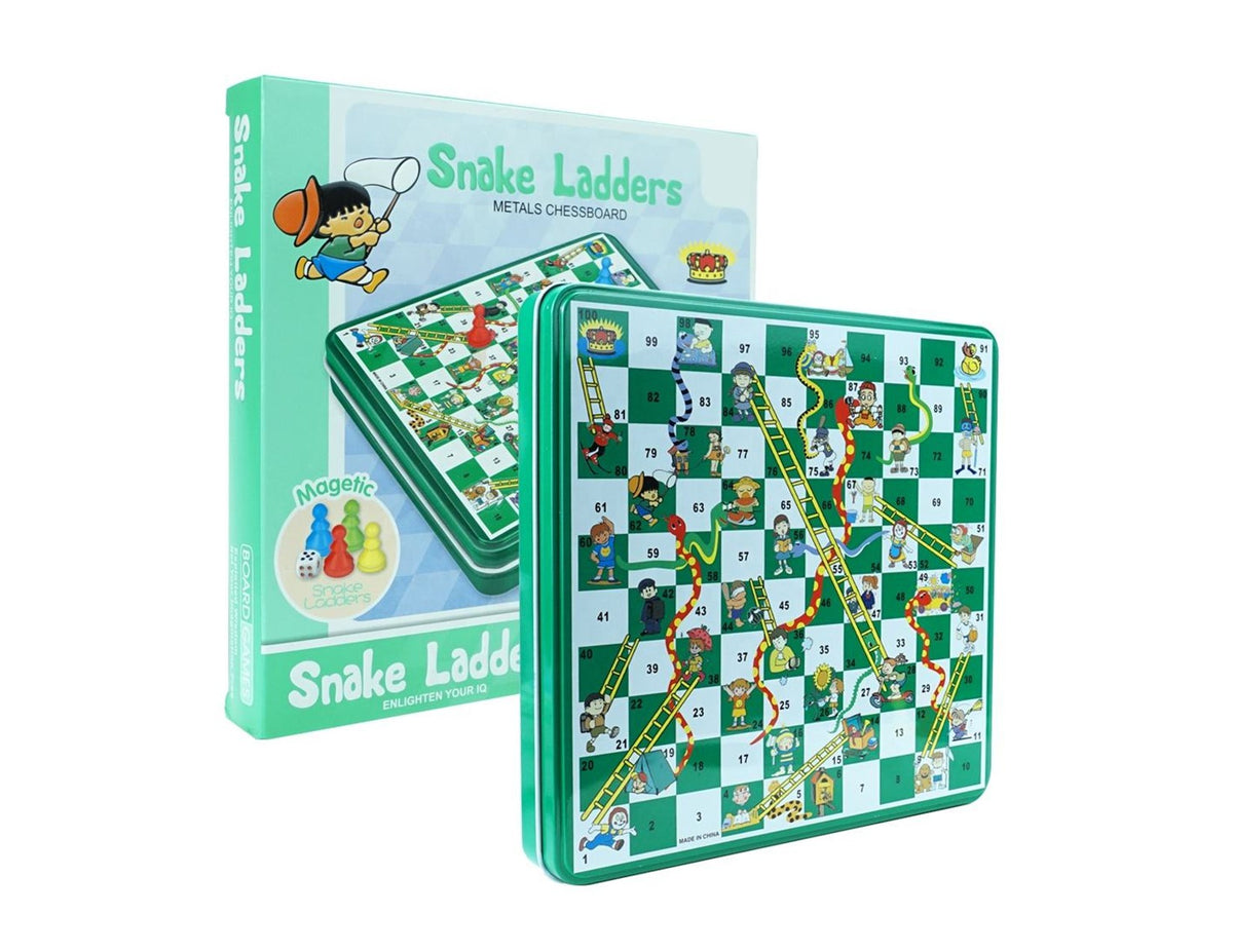 Snake Ladders Metal Chessboard