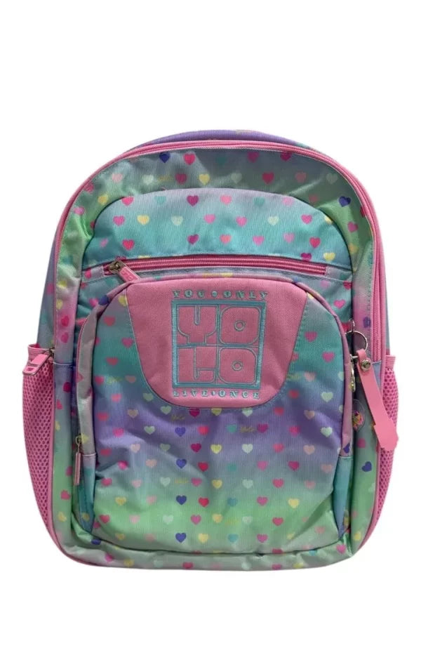 Yolo Girl's School Bag