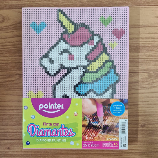 Pointer Diamond Painting 15x20cm Gem Art Set