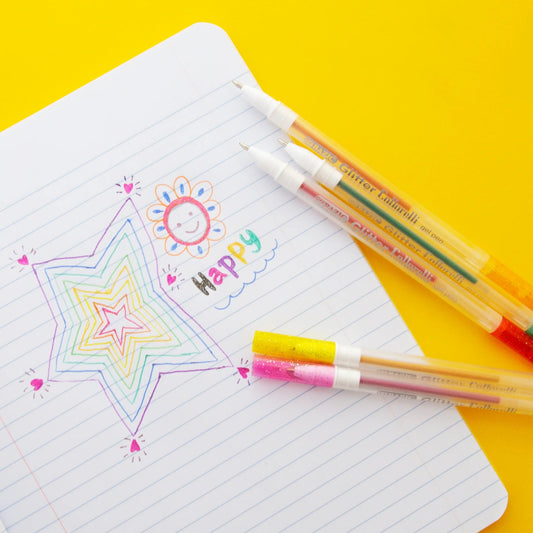 Bazic Collorelli Glitter Gel Pens, 12pk