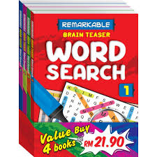 Remarkable brain Teaser Word Search