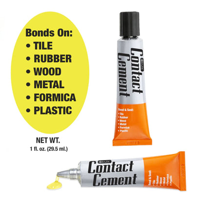 Bazic Contact Cement, 1.0 oz