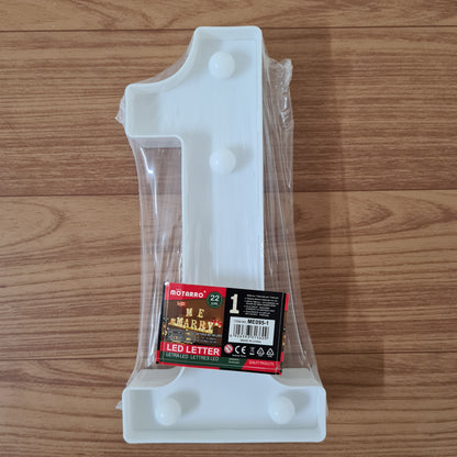 Motarro LED Number 22cm, 1