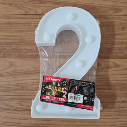 Motarro LED Number 2