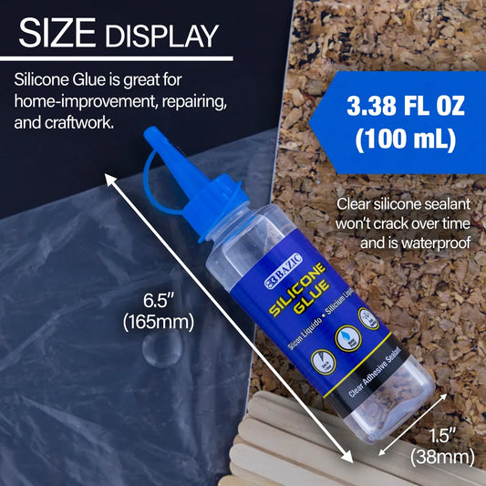 Bazic 3.38 FL OZ (100 mL) Silicone Glue