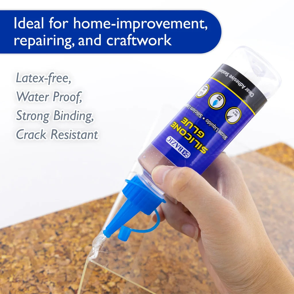 Bazic 3.38 FL OZ (100 mL) Silicone Glue