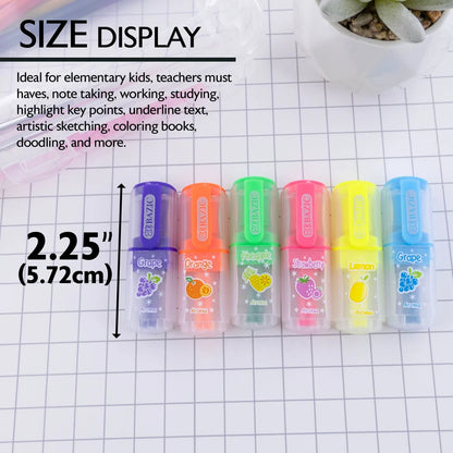 Bazic Scented Fluorescent Highlighters
