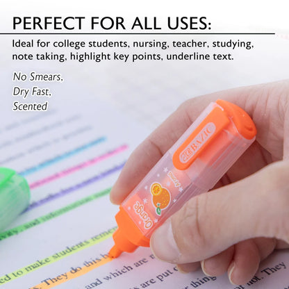 Bazic Scented Fluorescent Highlighters