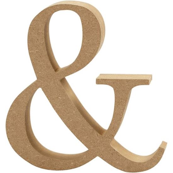5" Wooden Letter