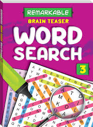 Remarkable brain Teaser Word Search