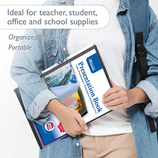 Bazic Presentation Book, 10 Pockets