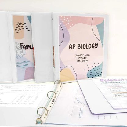 Bazic White View Binder, 1"