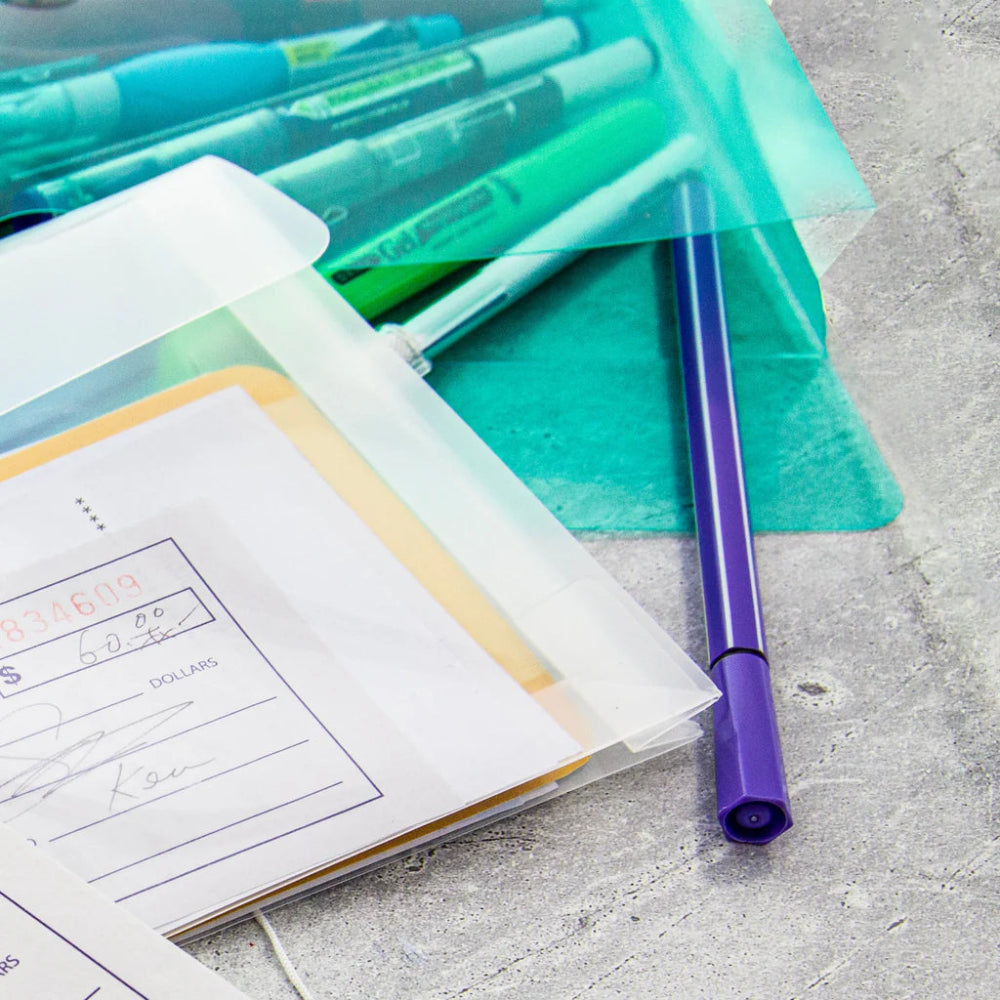 Bazic Poly String Envelopes, 3 Pk