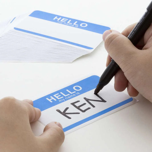 Bazic Name Badge Labels