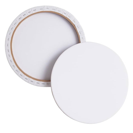 Round Canvas White 40CM