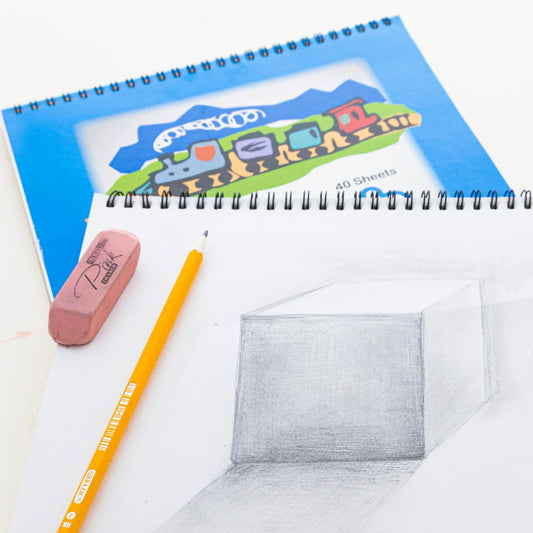 Bazic Sketch Book, 40 sheets, 9" x 9"