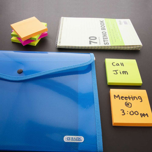 Bazic Stick On Notes 3 x 3