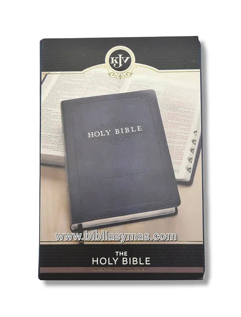 KJV The Holy Bible Large Print Thin Line Bible