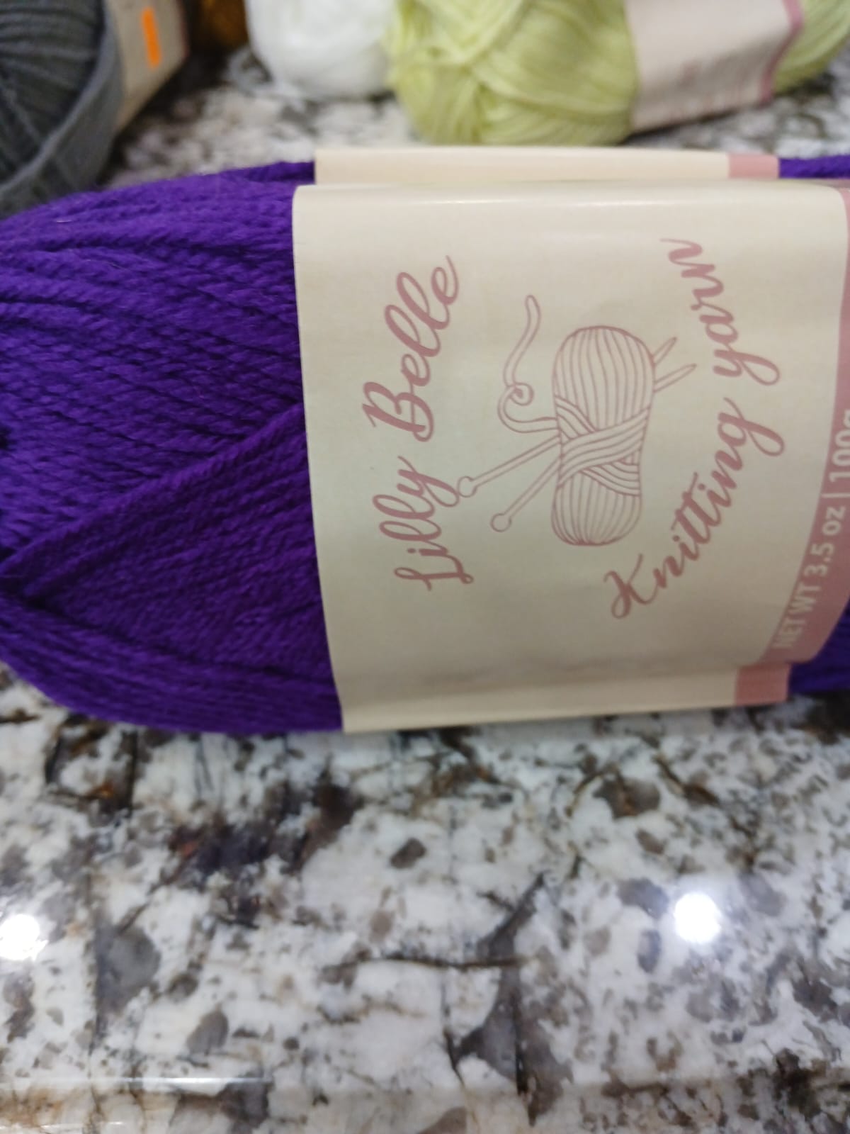 Lilly Belle Knitting Yarn 100g