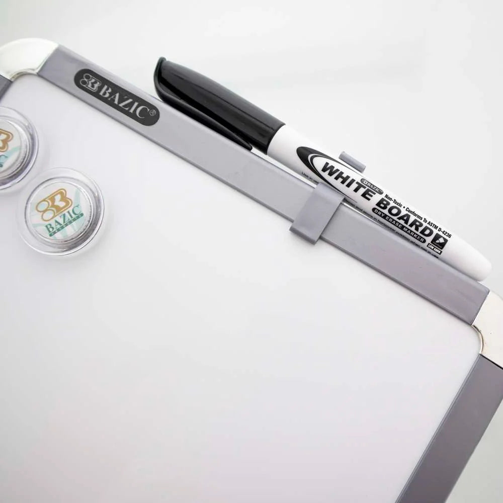 Bazic Magnetic Dry Erase Board, 11" x 17"