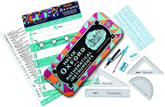 Helix Oxford Set of Mathematical Instruments GEO Range