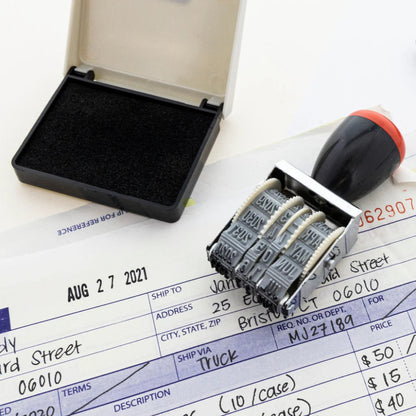 Bazic Date Stamp & Ink Pad