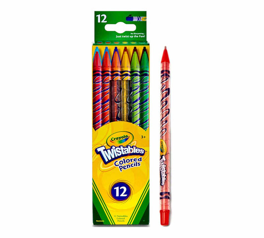 Crayola Twistables Coloured Pencils 12's