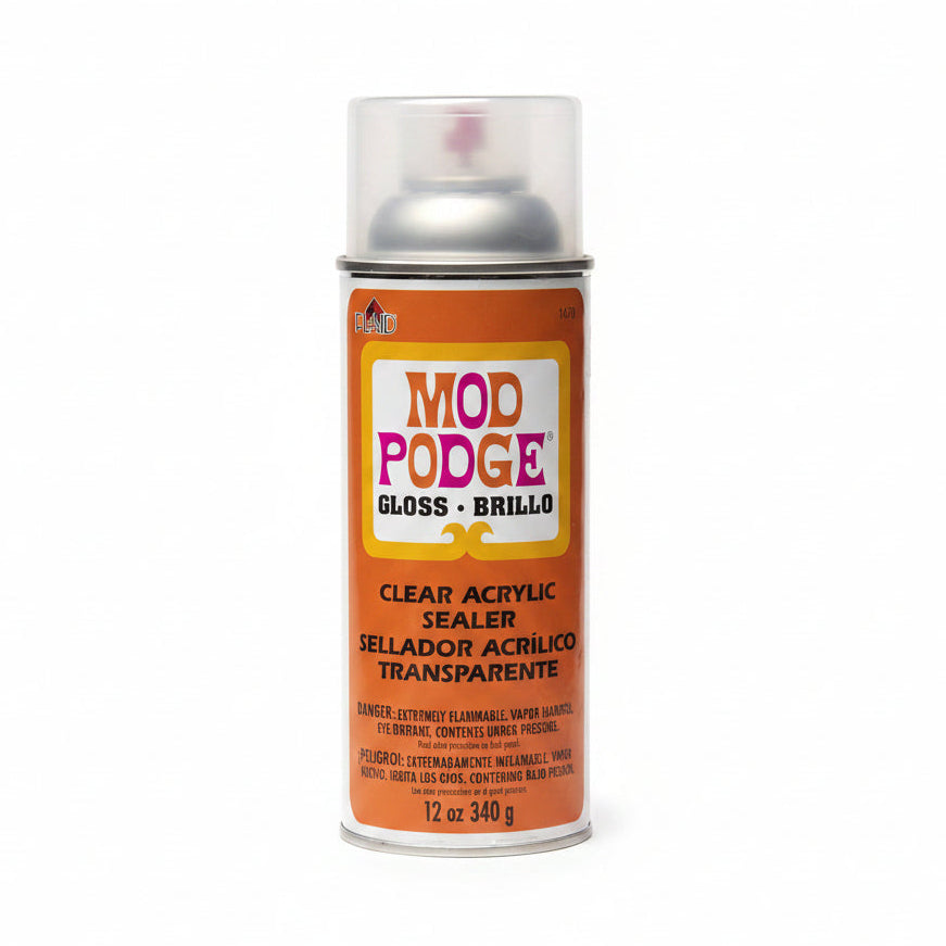 Mod Podge Clear Acrylic Sealer Gloss 12Oz