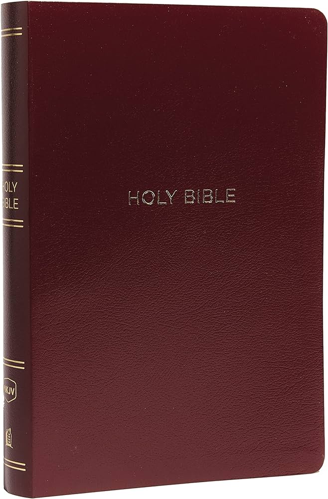 NKJV Holy Bible by Thomas Nelson, Giant Print, Centre-Column, Reference Bible