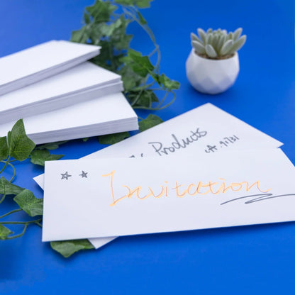 Bazic Gummed Closure Envelopes 4.125" x 9.5"