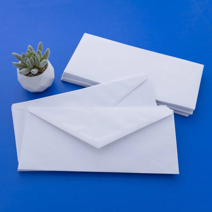 Bazic Gummed Closure Envelopes 4.125" x 9.5"