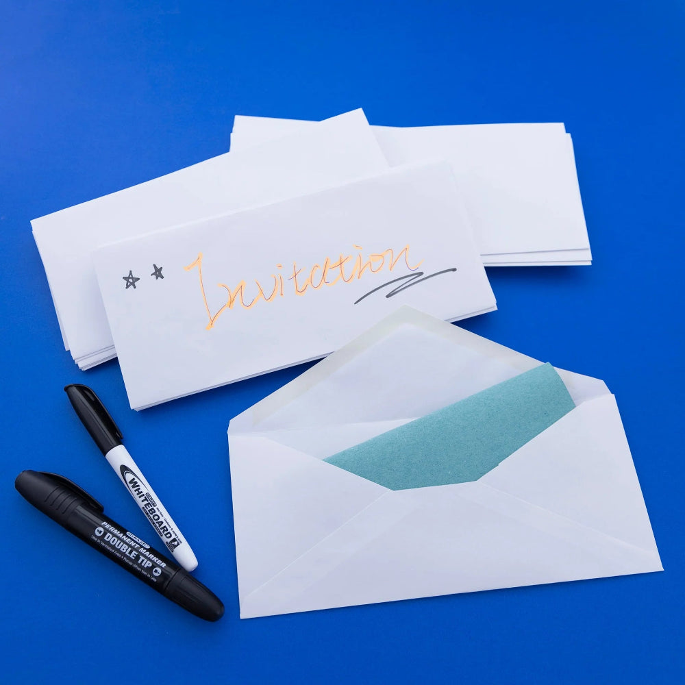 Bazic Gummed Closure Envelopes 4.125" x 9.5"
